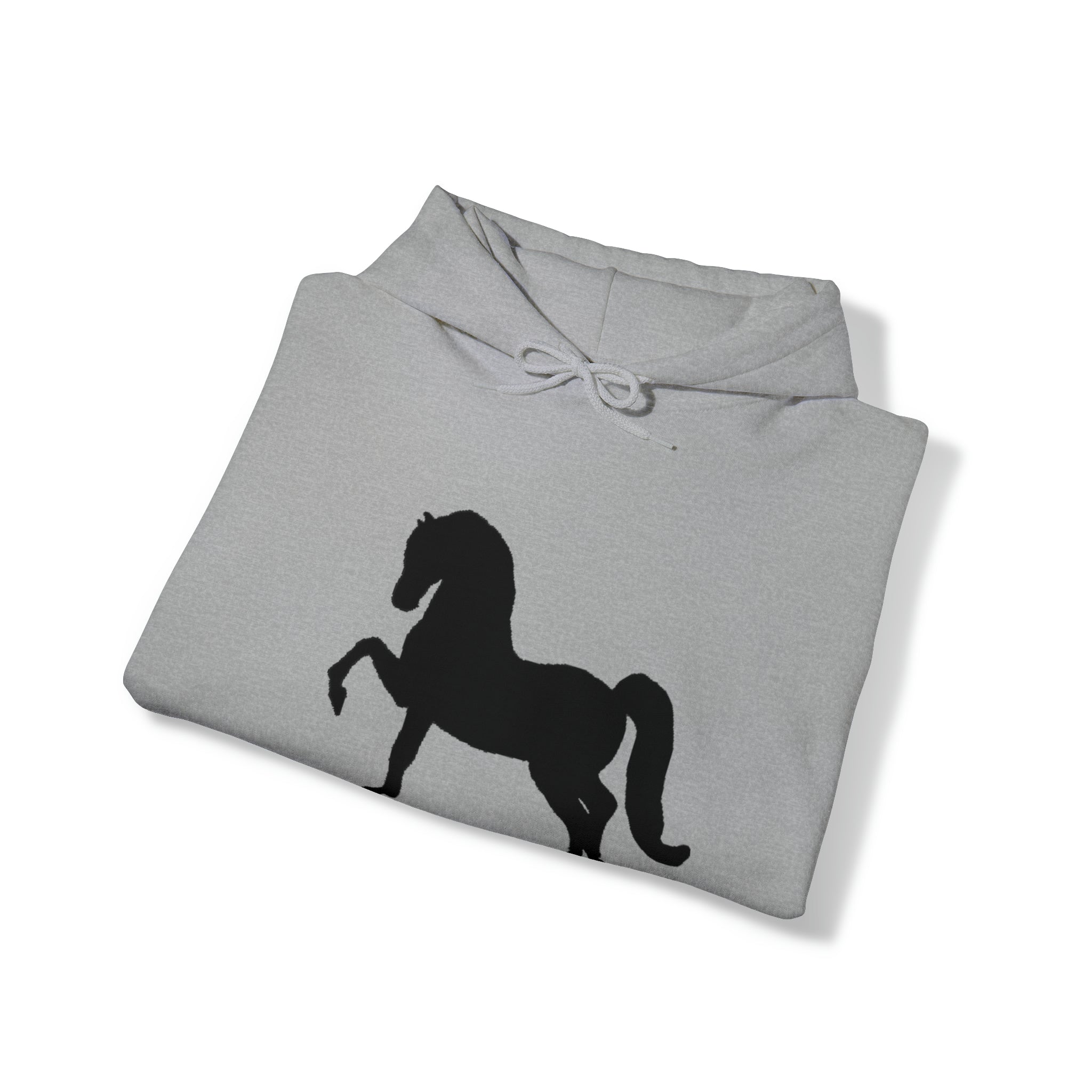 Unisex Heavy Blend™ Hooded Sweatshirt Morgan Horse front Print