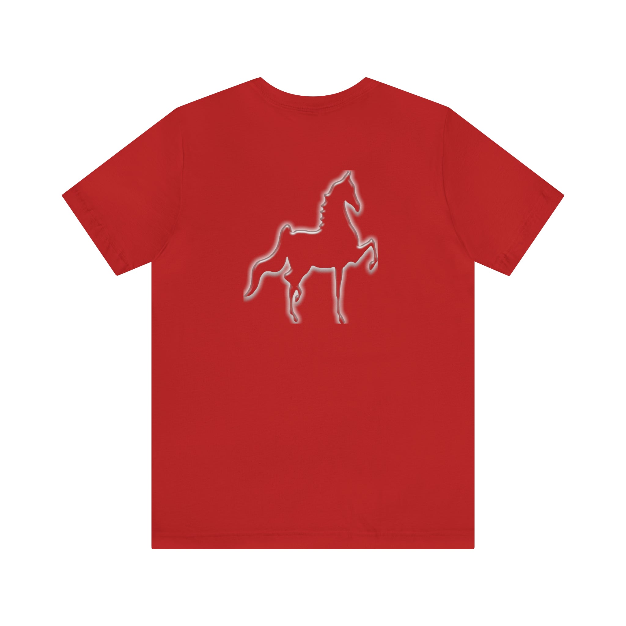 Unisex Jersey Short Sleeve Tee Saddlebred Print