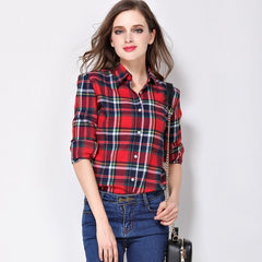 Women's Plaid Shirt