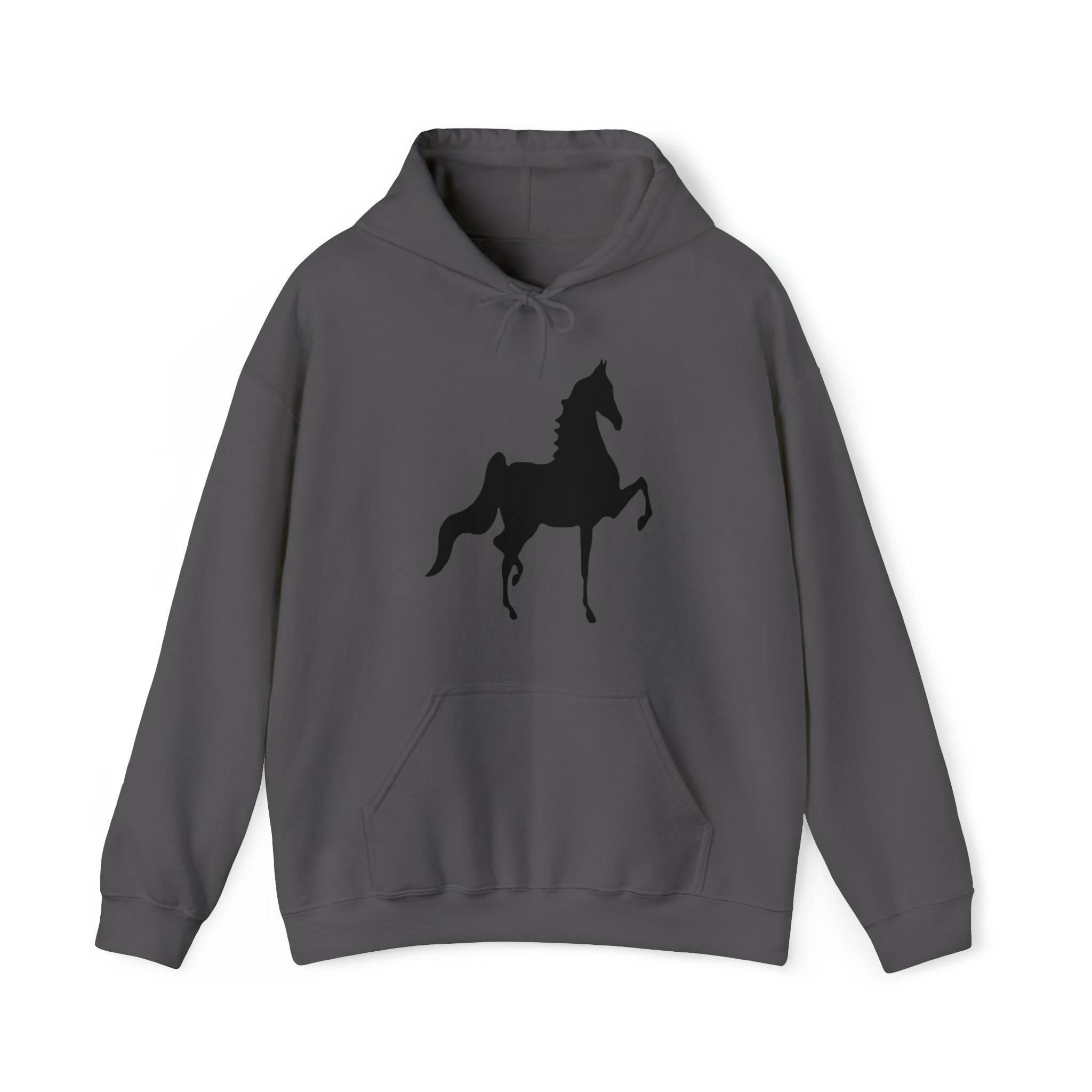 Unisex Heavy Blend™ Hooded Sweatshirt Front Print Saddlebred