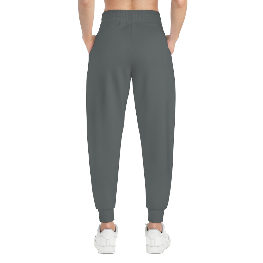 Saddlebred Print Athletic Joggers (AOP) Black