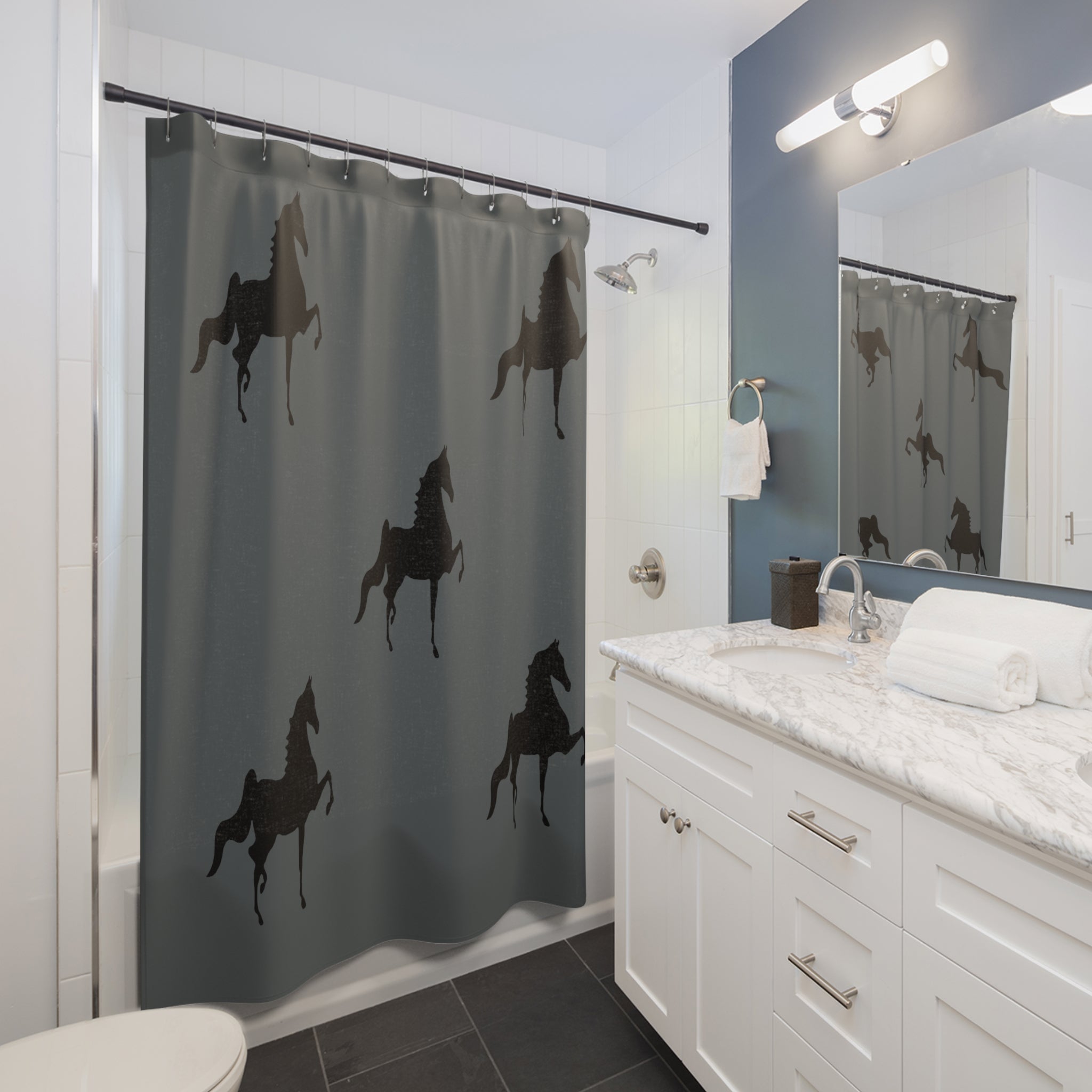 Saddlebred Shower Curtains