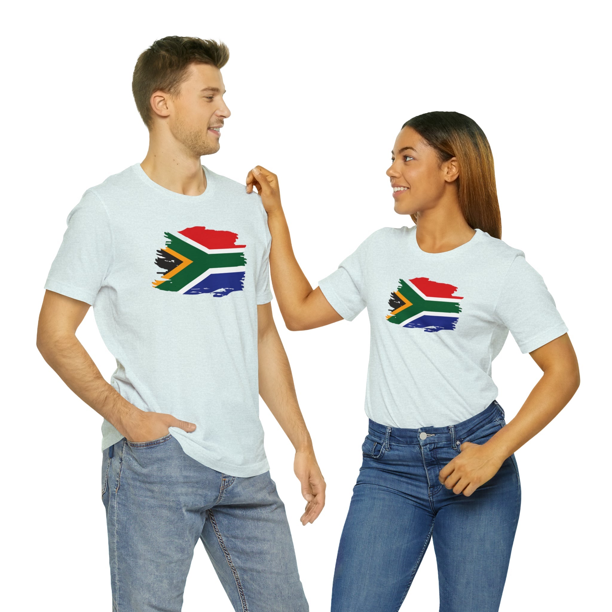 SA Flag Unisex Jersey Short Sleeve Tee