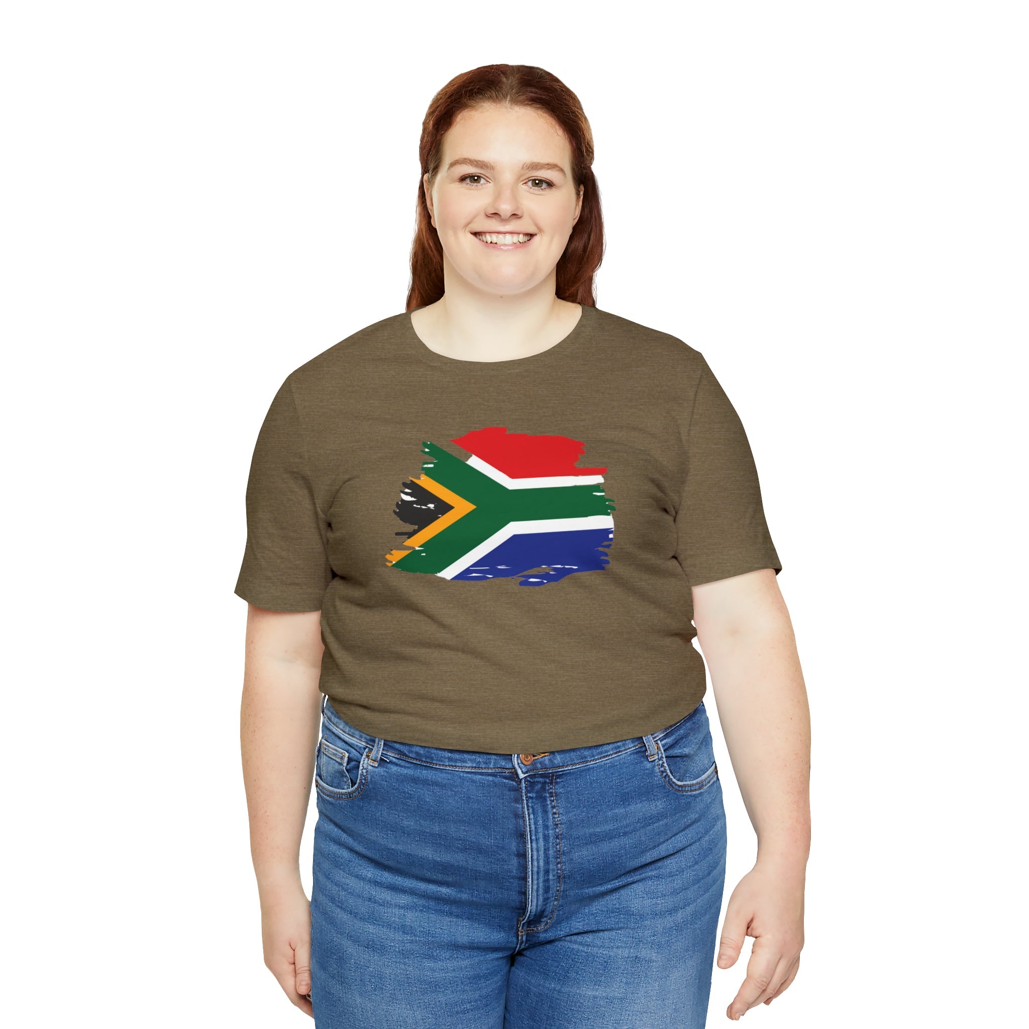 SA Flag Unisex Jersey Short Sleeve Tee