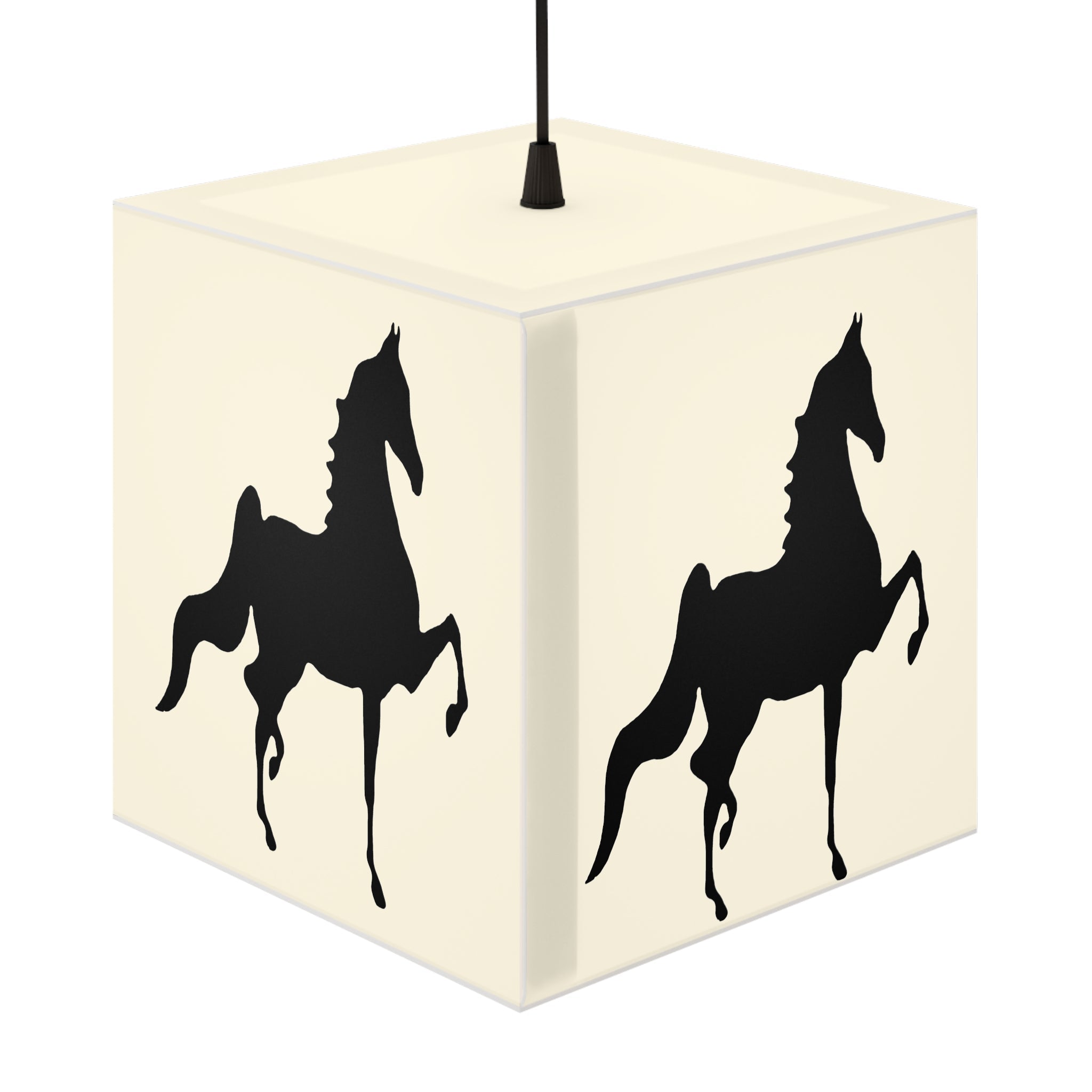 Personalized Lamp Saddlebred Print