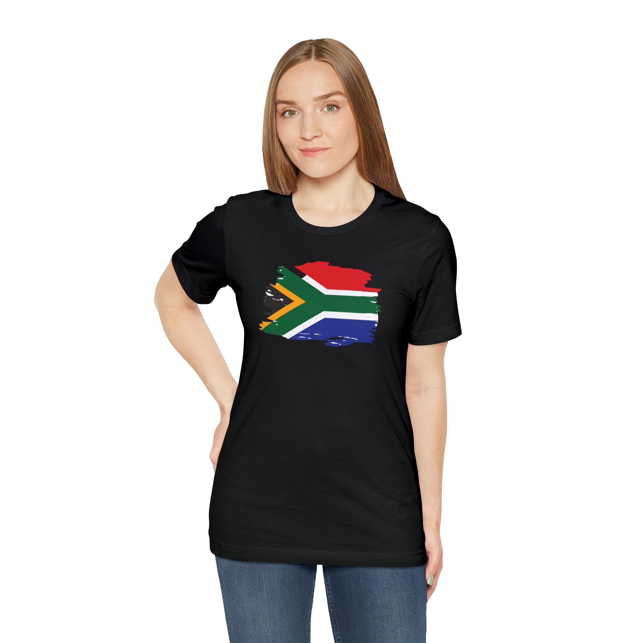 SA Flag Unisex Jersey Short Sleeve Tee