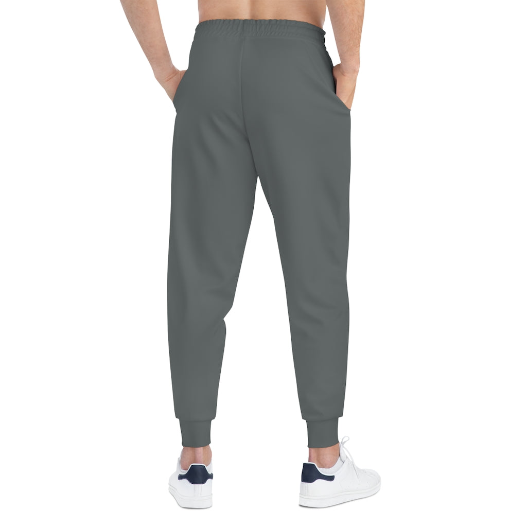 Saddlebred Print Athletic Joggers (AOP) Grey