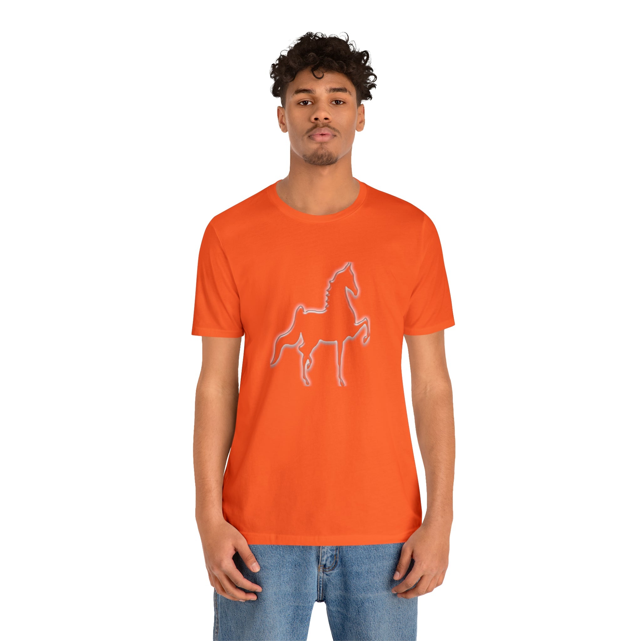 Unisex Jersey Short Sleeve Tee Saddlebred Print