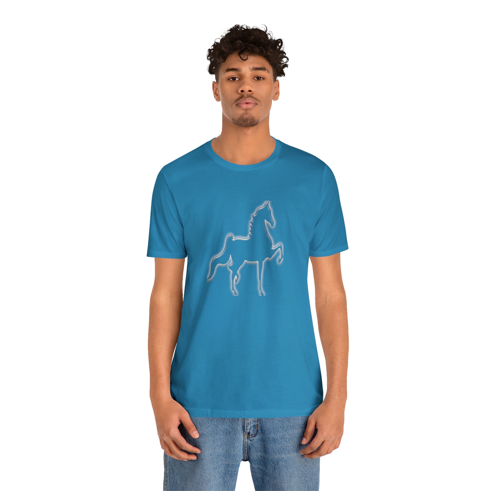 Unisex Jersey Short Sleeve Tee Saddlebred Print