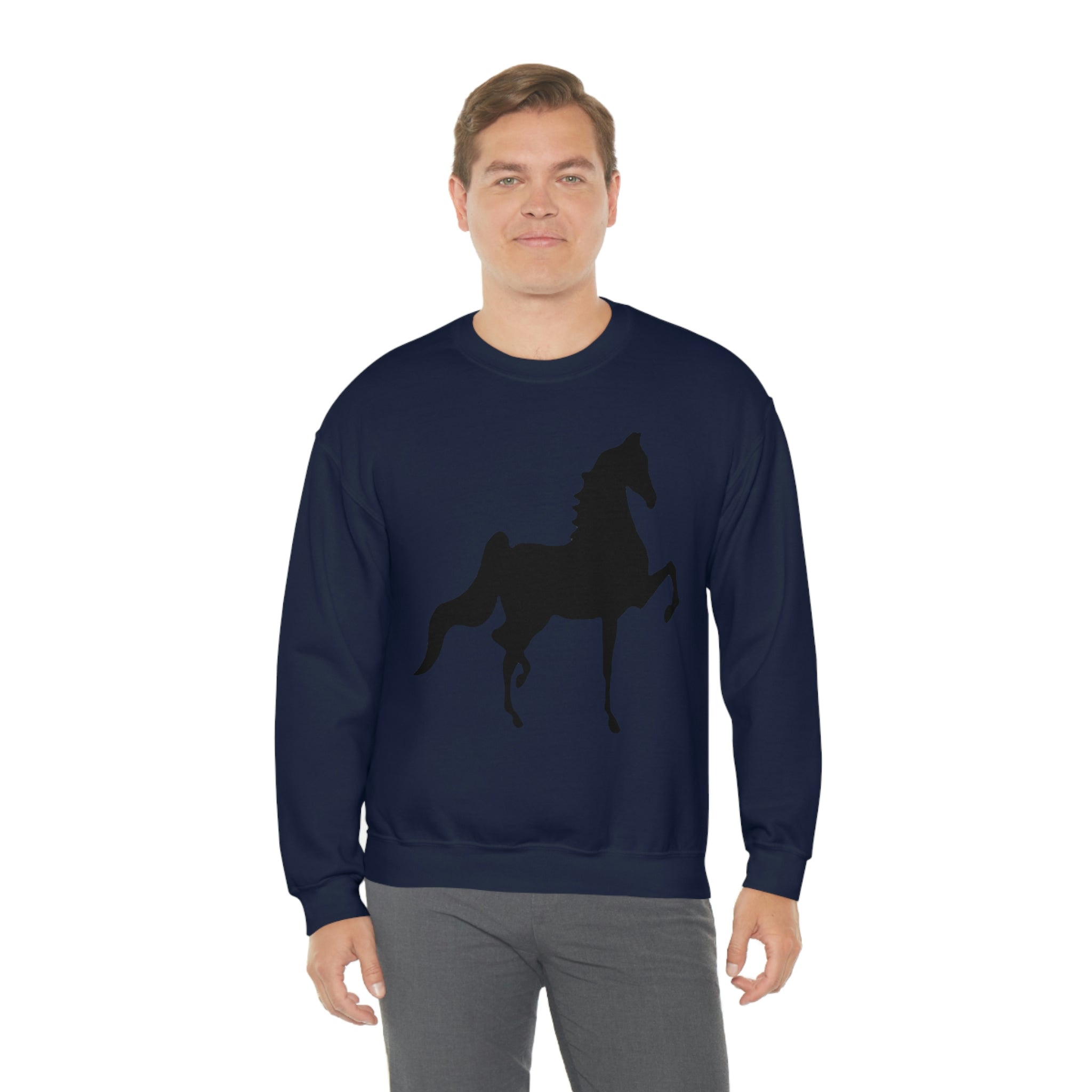 Saddlebred Print Unisex Heavy Blend™ Crewneck Sweatshirt