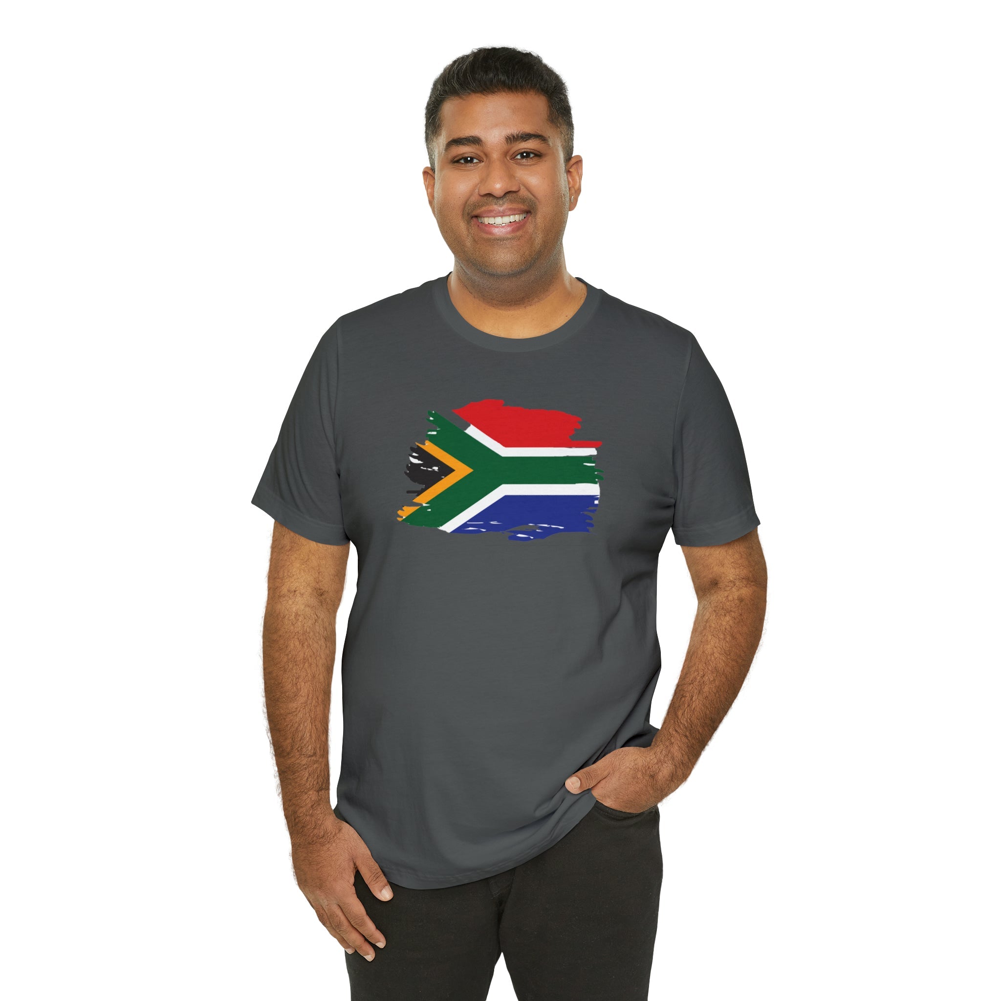 SA Flag Unisex Jersey Short Sleeve Tee