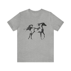 Unisex Jersey Short Sleeve Tee Arabian Horse Print