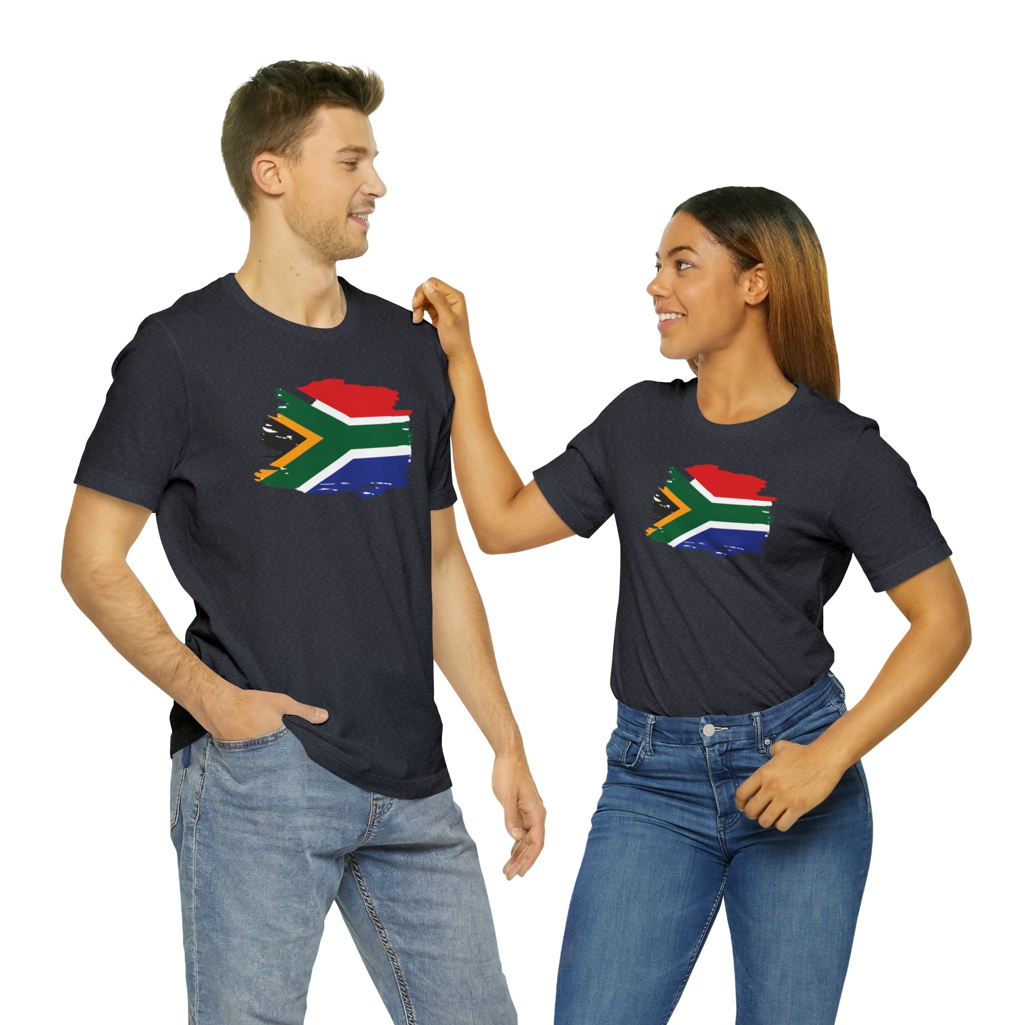 SA Flag Unisex Jersey Short Sleeve Tee