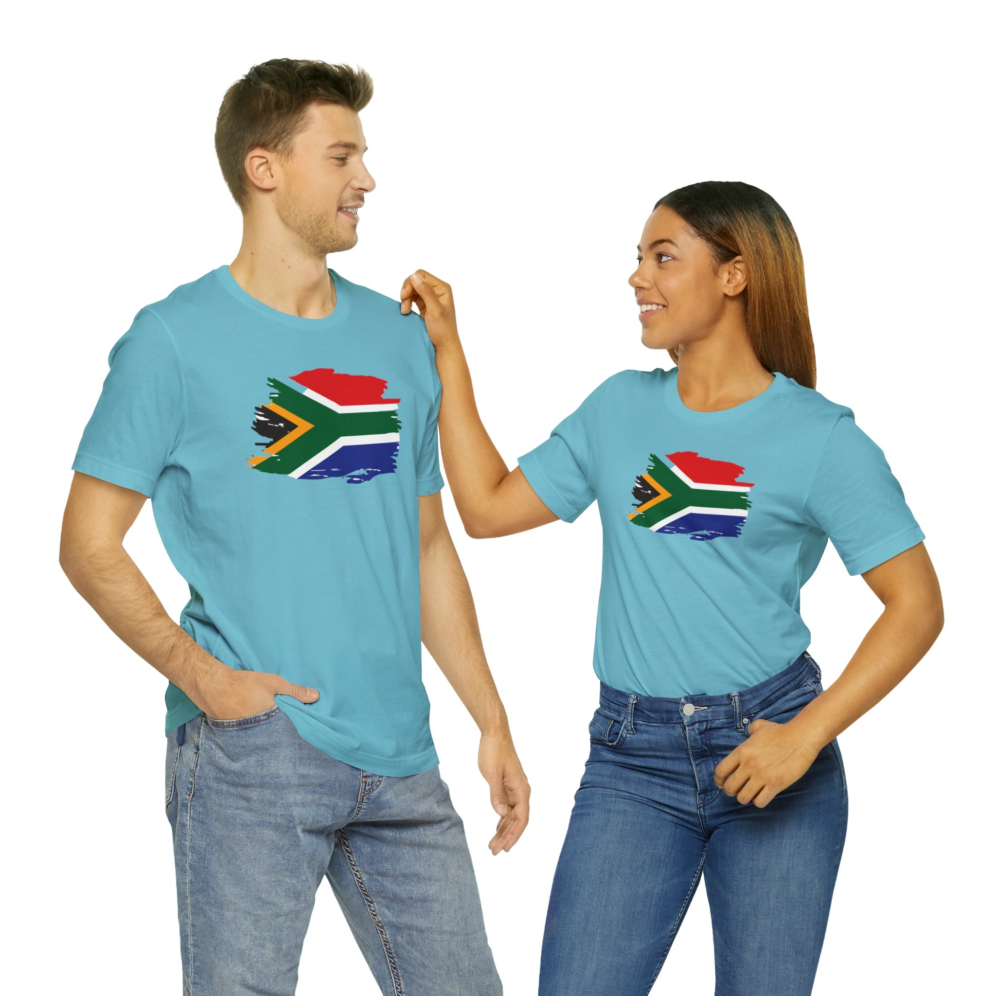 SA Flag Unisex Jersey Short Sleeve Tee