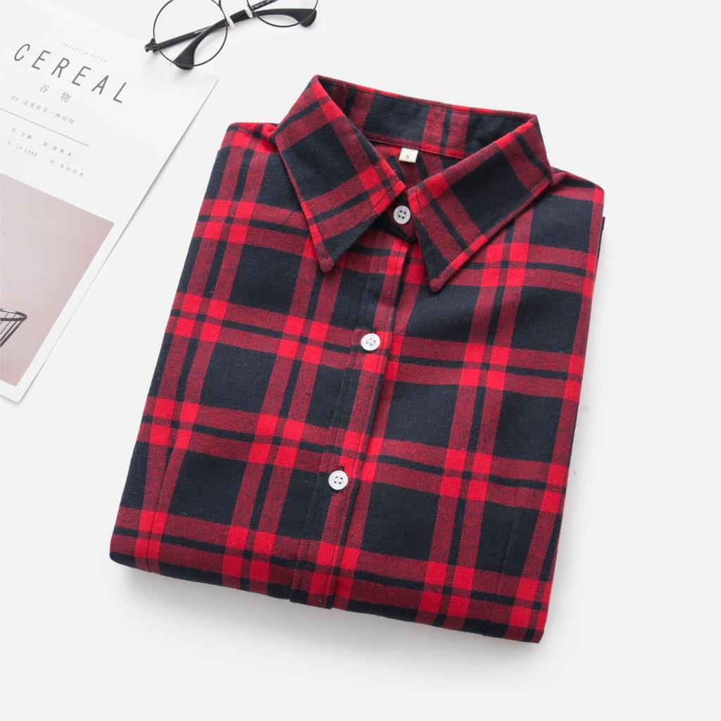 Women's Plaid Shirt