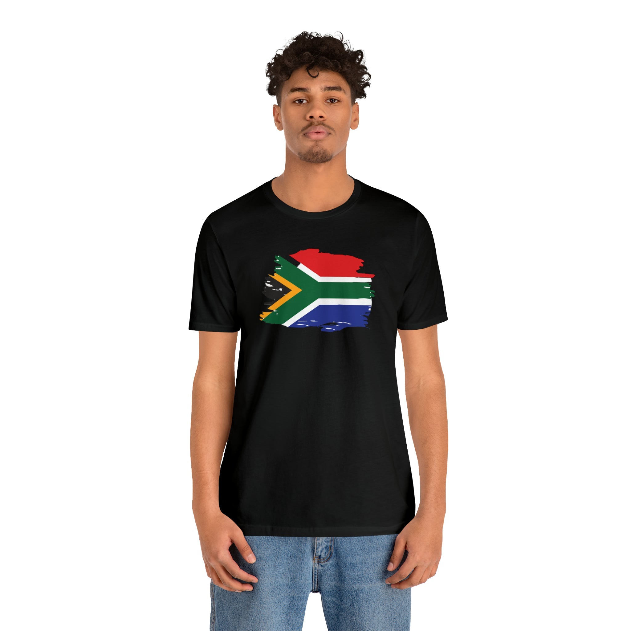 SA Flag Unisex Jersey Short Sleeve Tee