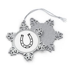 Pewter Snowflake Ornament