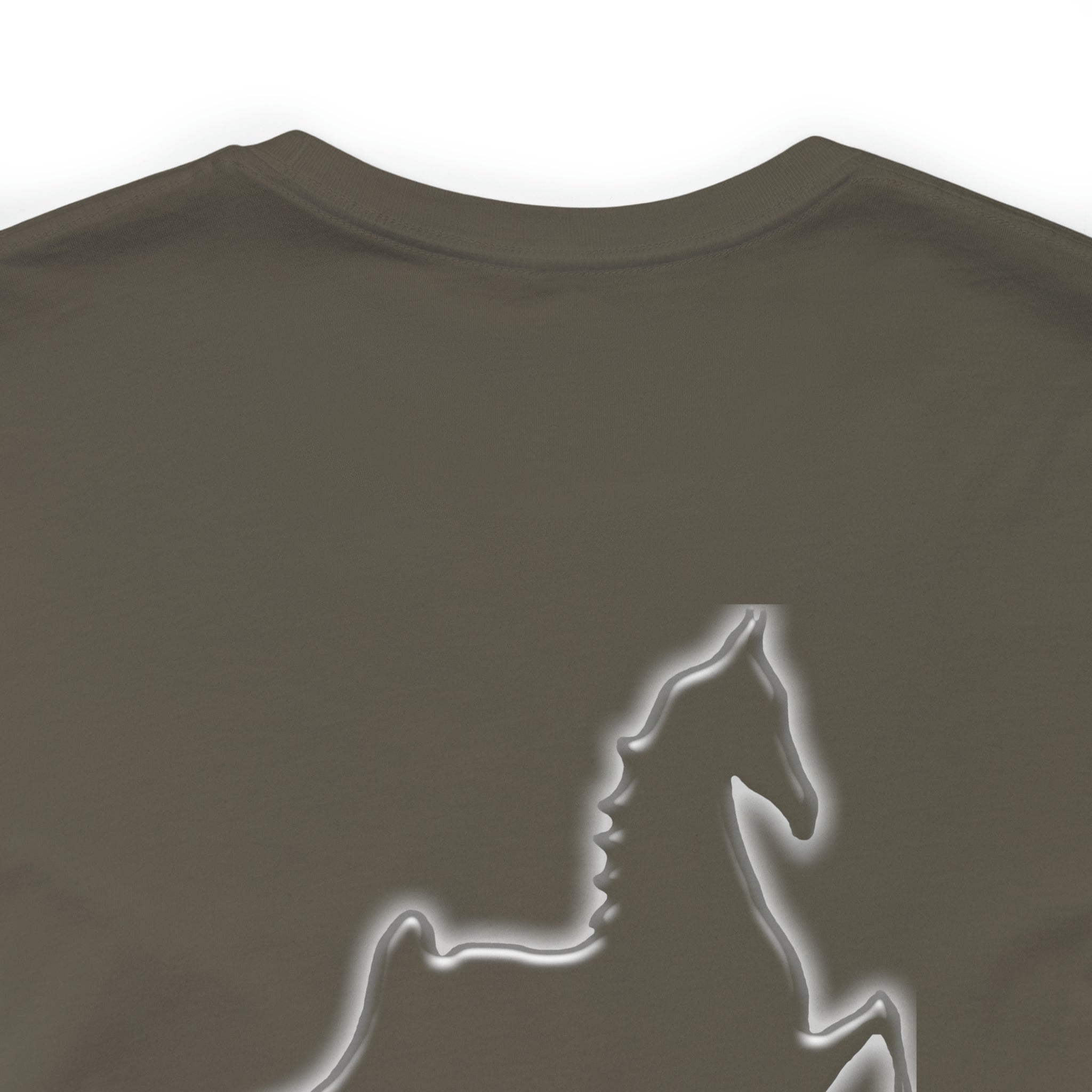 Unisex Jersey Short Sleeve Tee Saddlebred Print