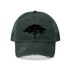 Tree Embroidered Unisex Trucker Hat