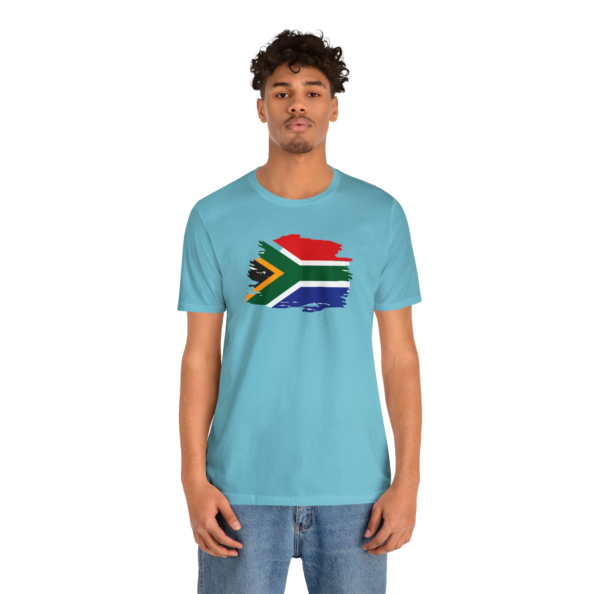 SA Flag Unisex Jersey Short Sleeve Tee