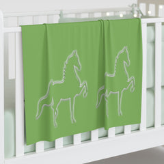 Saddlebred Baby Swaddle Blanket