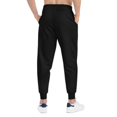 Saddlebred Print Athletic Joggers (AOP) Black