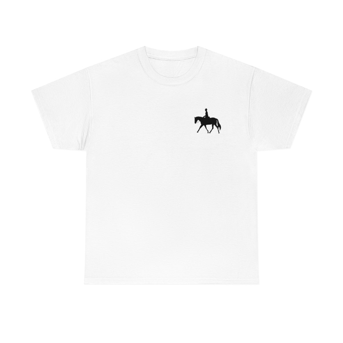 English Rider Print Unisex Heavy Cotton Tee