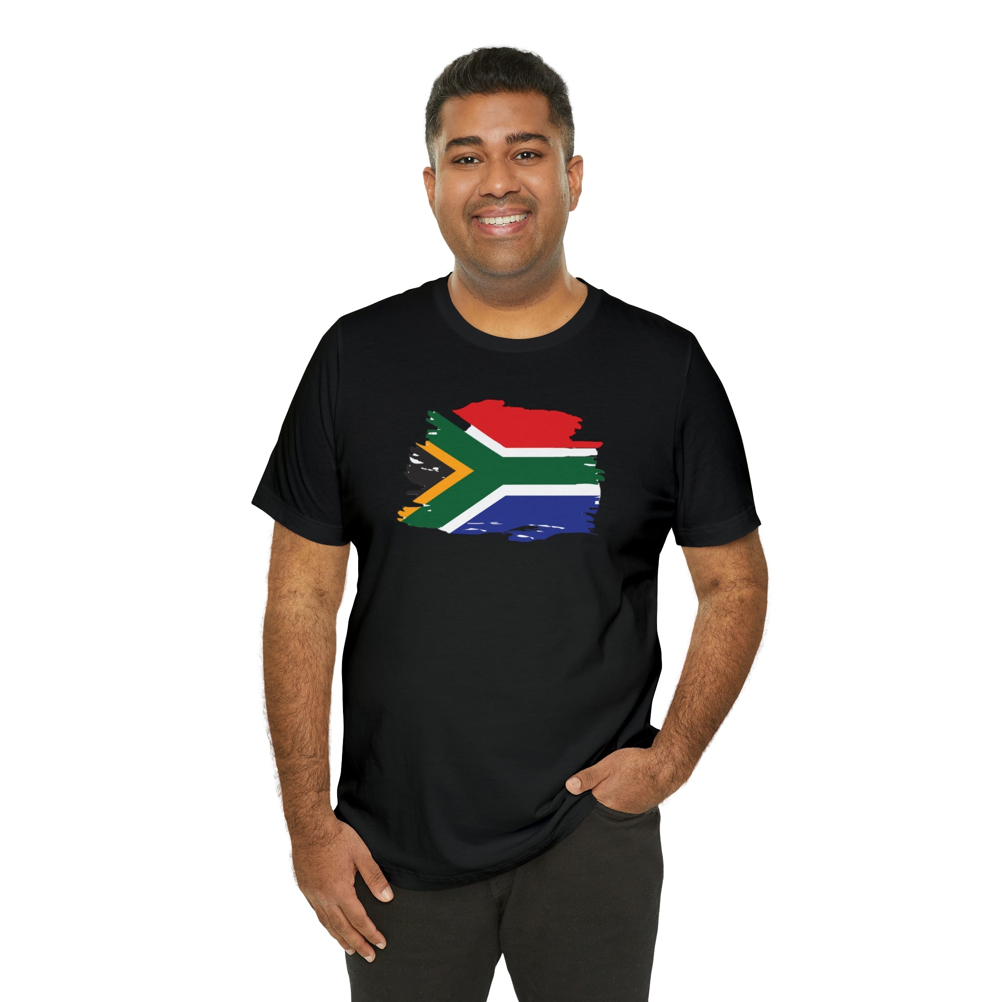 SA Flag Unisex Jersey Short Sleeve Tee