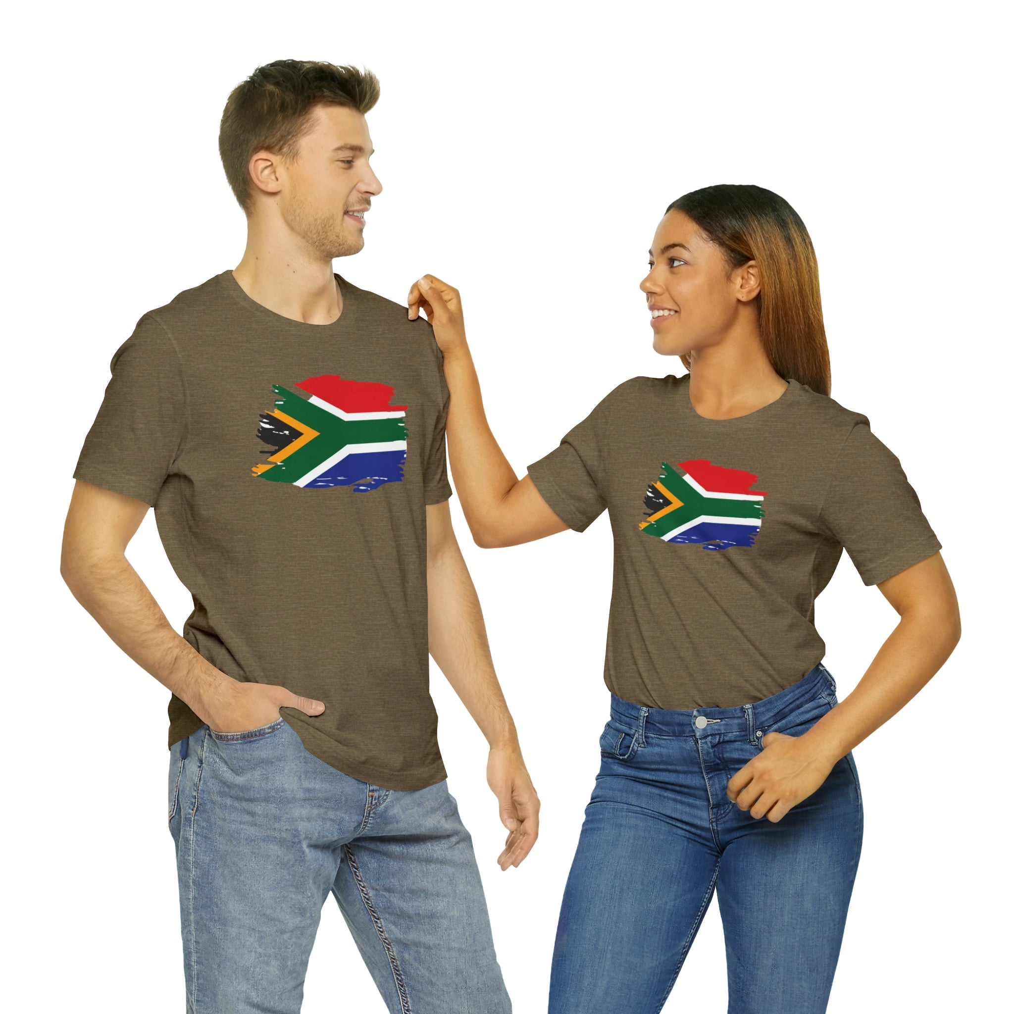 SA Flag Unisex Jersey Short Sleeve Tee