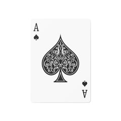 Saddlebred Print Custom Poker Cards