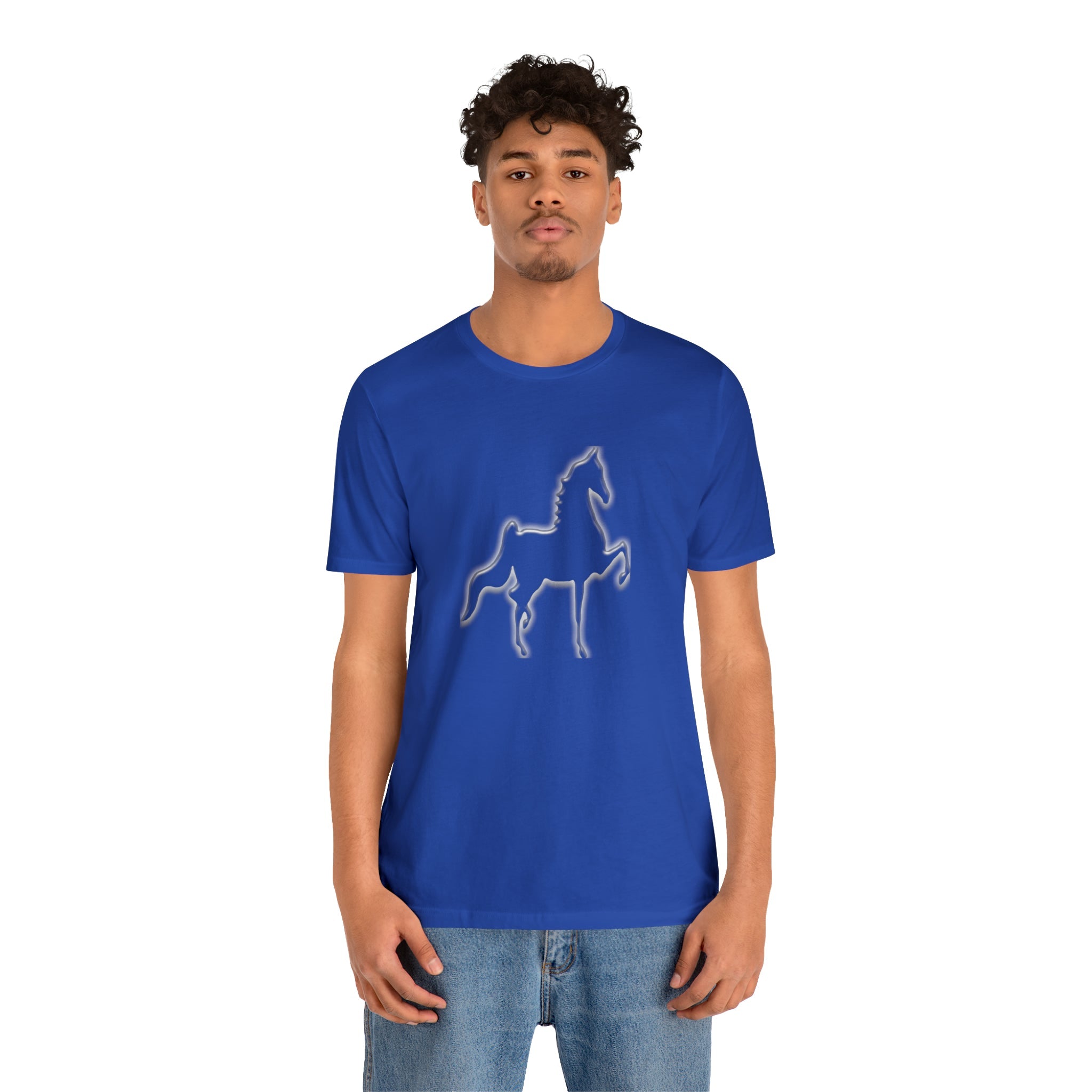 Unisex Jersey Short Sleeve Tee Saddlebred Print