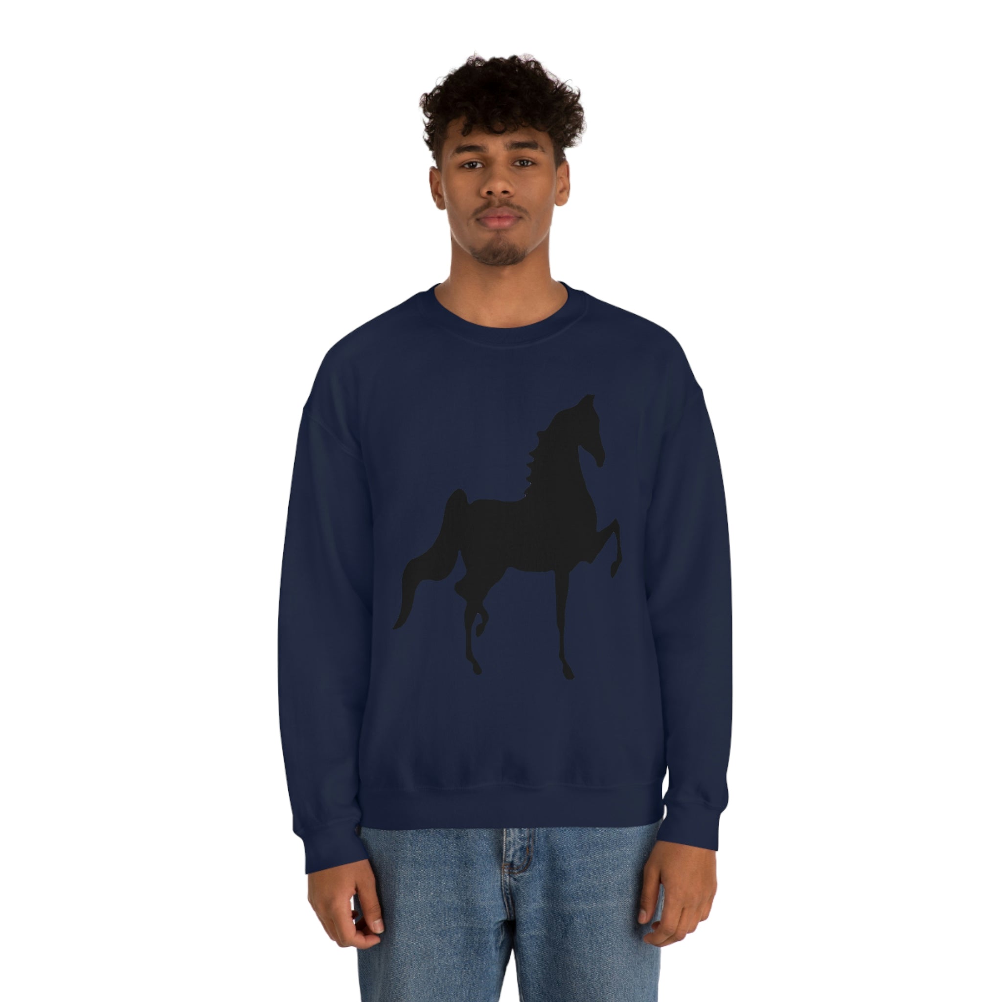 Saddlebred Print Unisex Heavy Blend™ Crewneck Sweatshirt