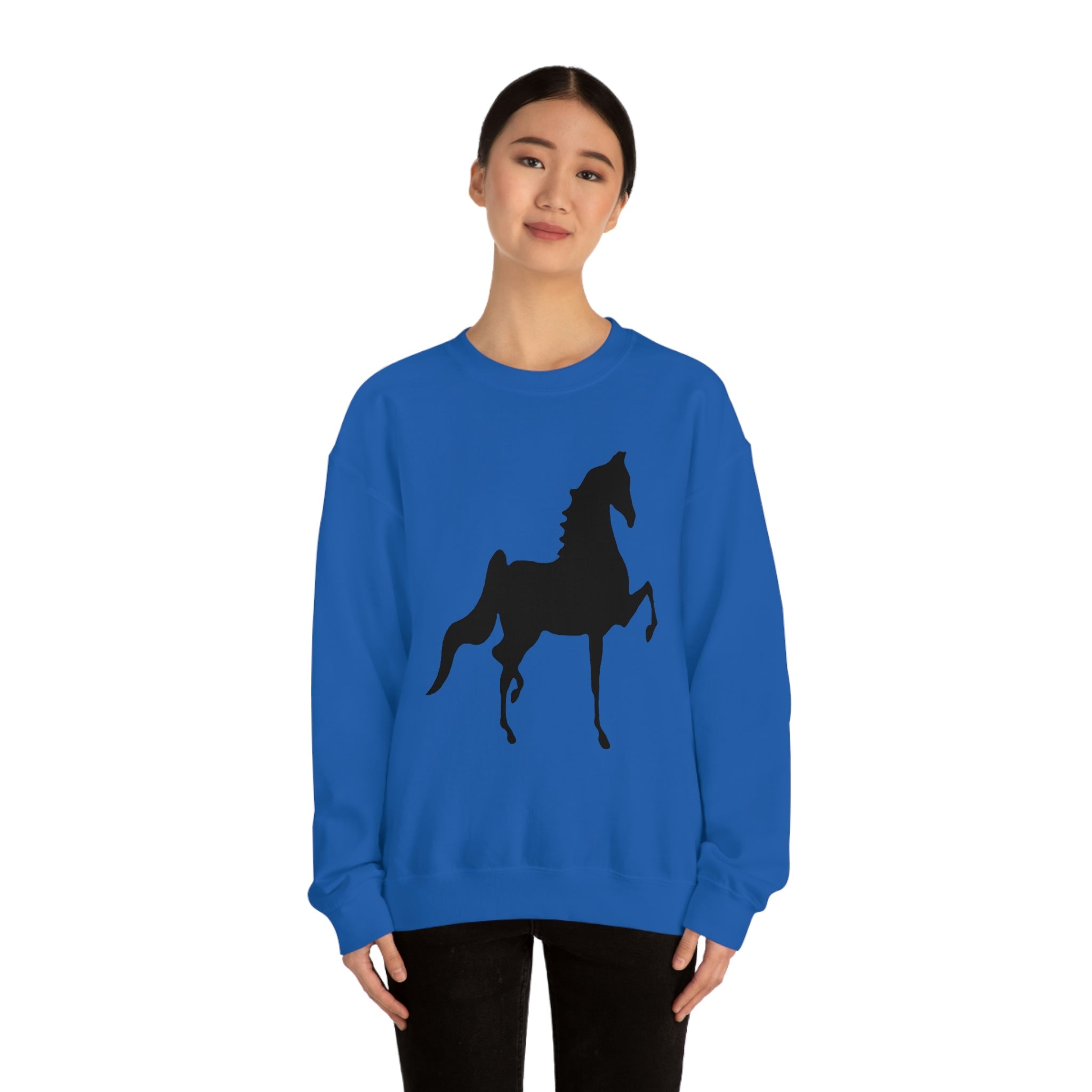 Saddlebred Print Unisex Heavy Blend™ Crewneck Sweatshirt