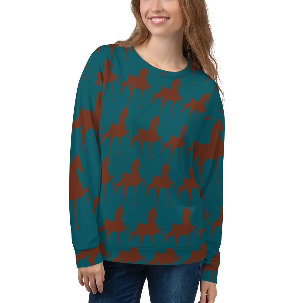 Saddlebred Print Unisex Sweatshirt