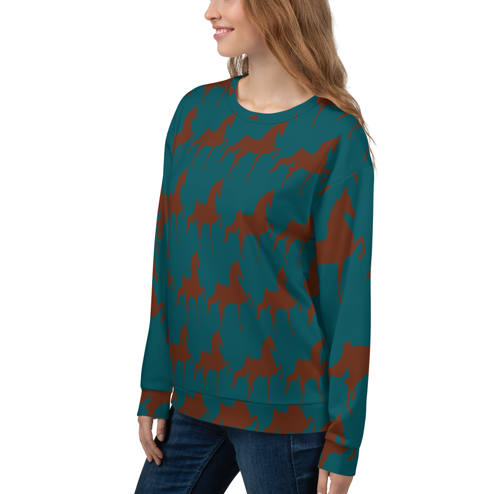 Saddlebred Print Unisex Sweatshirt