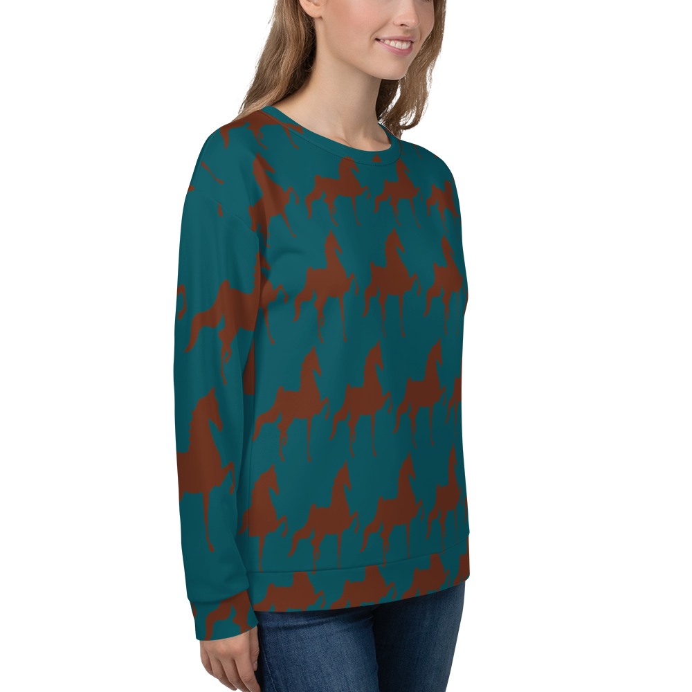 Saddlebred Print Unisex Sweatshirt