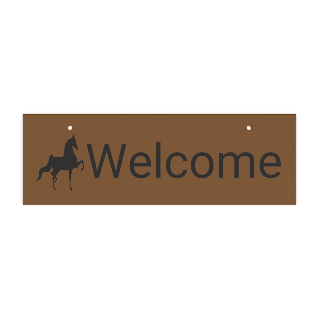 Saddlebred Ceramic Wall Sign