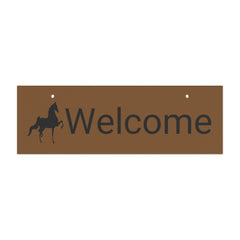 Saddlebred Ceramic Wall Sign