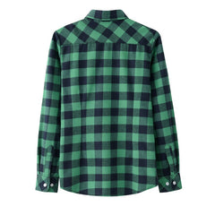 Woman's Flannel Plaid Shirt