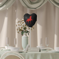 Saddlebred Balloon Black & Red