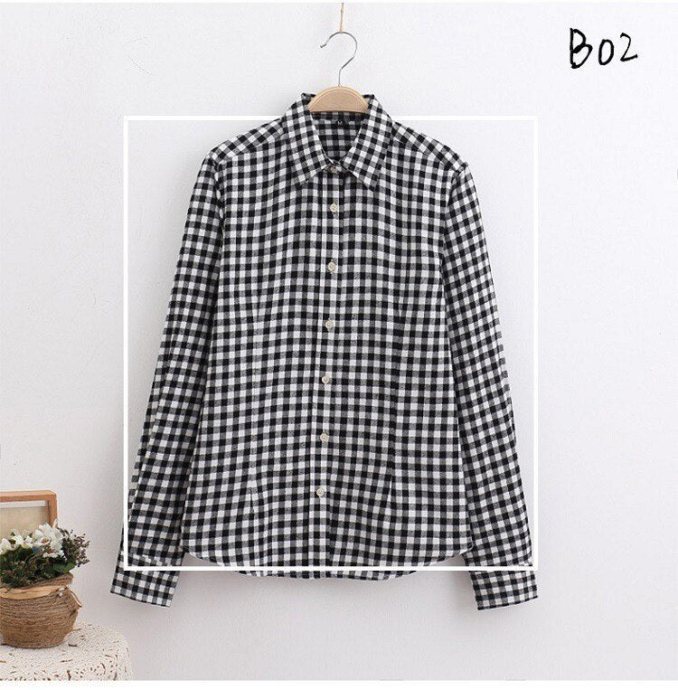 Women's Plaid Shirt