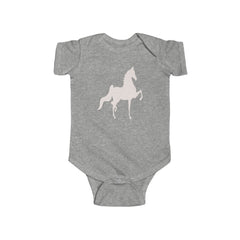 Saddlebred Print Infant Fine Jersey Bodysuit