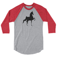 Saddlebred 3/4 Raglan Shirt - AdeleEmbroidery