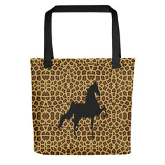 Saddlebred Leopard Tote bag - AdeleEmbroidery