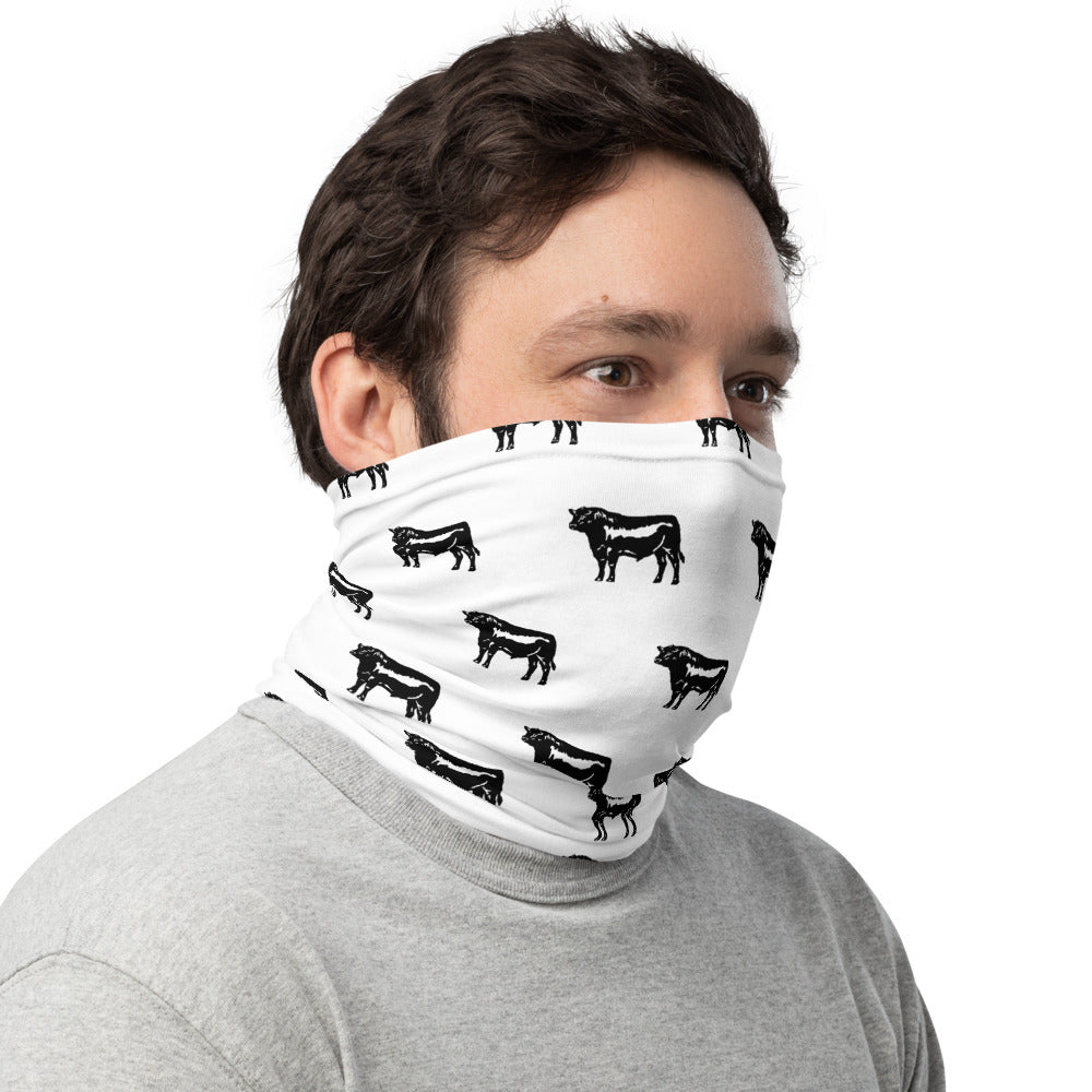 Cattle/Bull Print Neck Gaiter