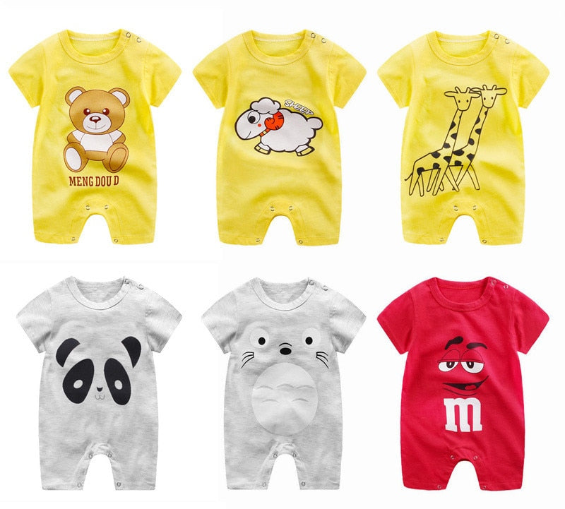 Short Sleeve baby clothing One Piece