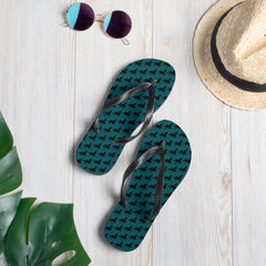 Saddlebred Print Flip-Flops