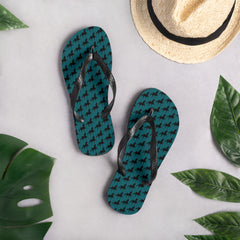 Saddlebred Print Flip-Flops