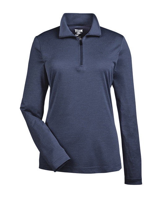 Ladies' Zone Sonic Heather Performance Quarter-Zip