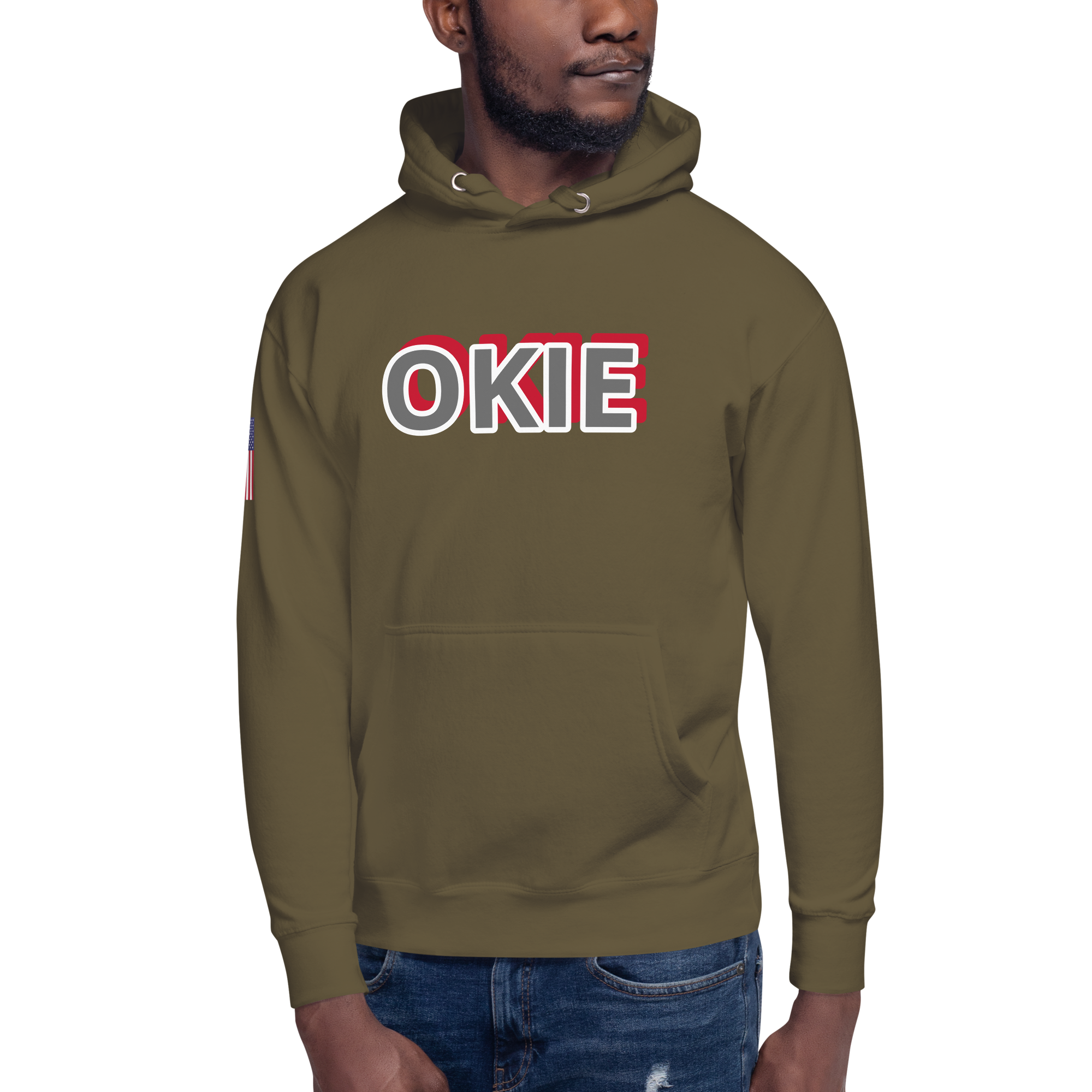 OKIE Unisex Hoodie - AdeleEmbroidery